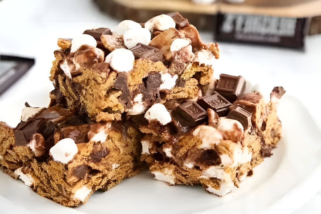 Vegan S’mores Rice Krispies
