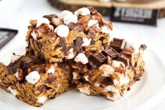 Vegan S’mores Rice Krispies