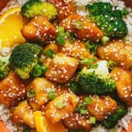 Air Fryer Orange Chicken