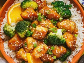 Air Fryer Orange Chicken