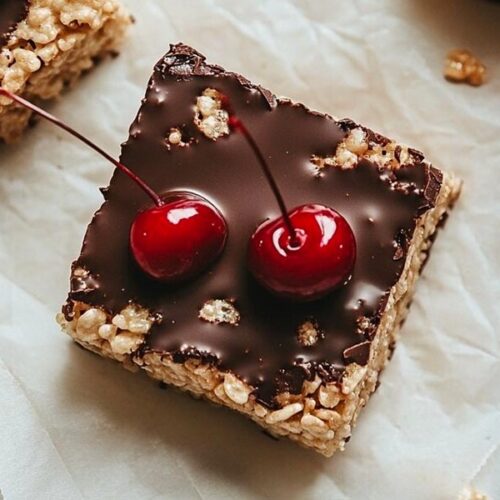 Chocolate Covered Cherry Bars Recipe