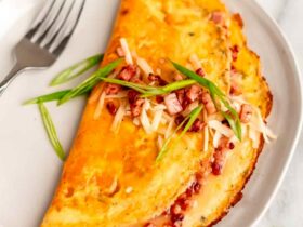 Ham and Cheese Omelet Bake Recipe