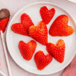 How to Make Strawberry Hearts