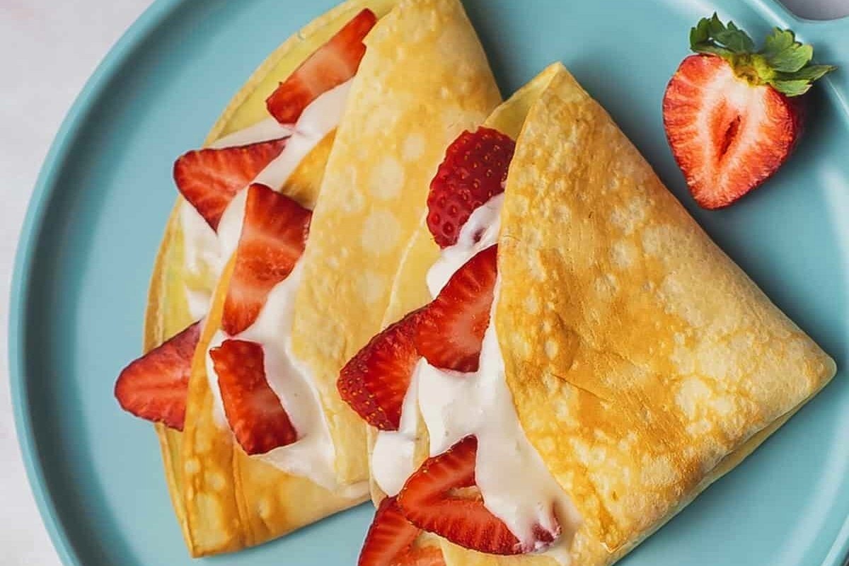Strawberry Cream Cheese Crepes Filling Recipe