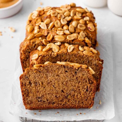 Gluten Free Peanut Butter Banana Bread Recipe