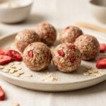 Strawberry Protein Energy Bites Recipe