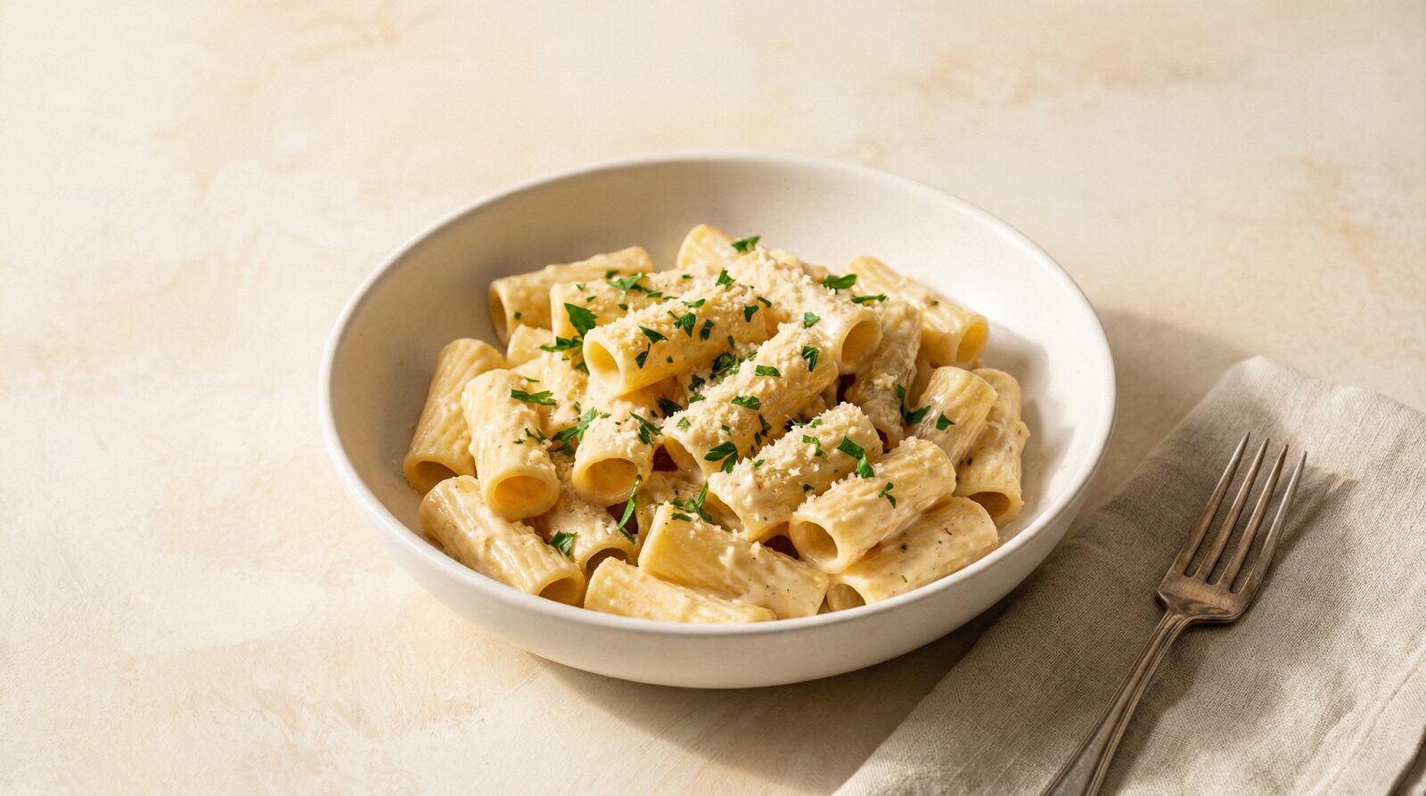 Rigatoni Cream Sauce Recipe