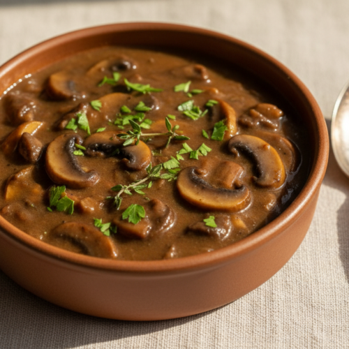 Vegan Mushroom Gravy Recipe