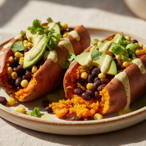 Stuffed Sweet Potatoes Recipe