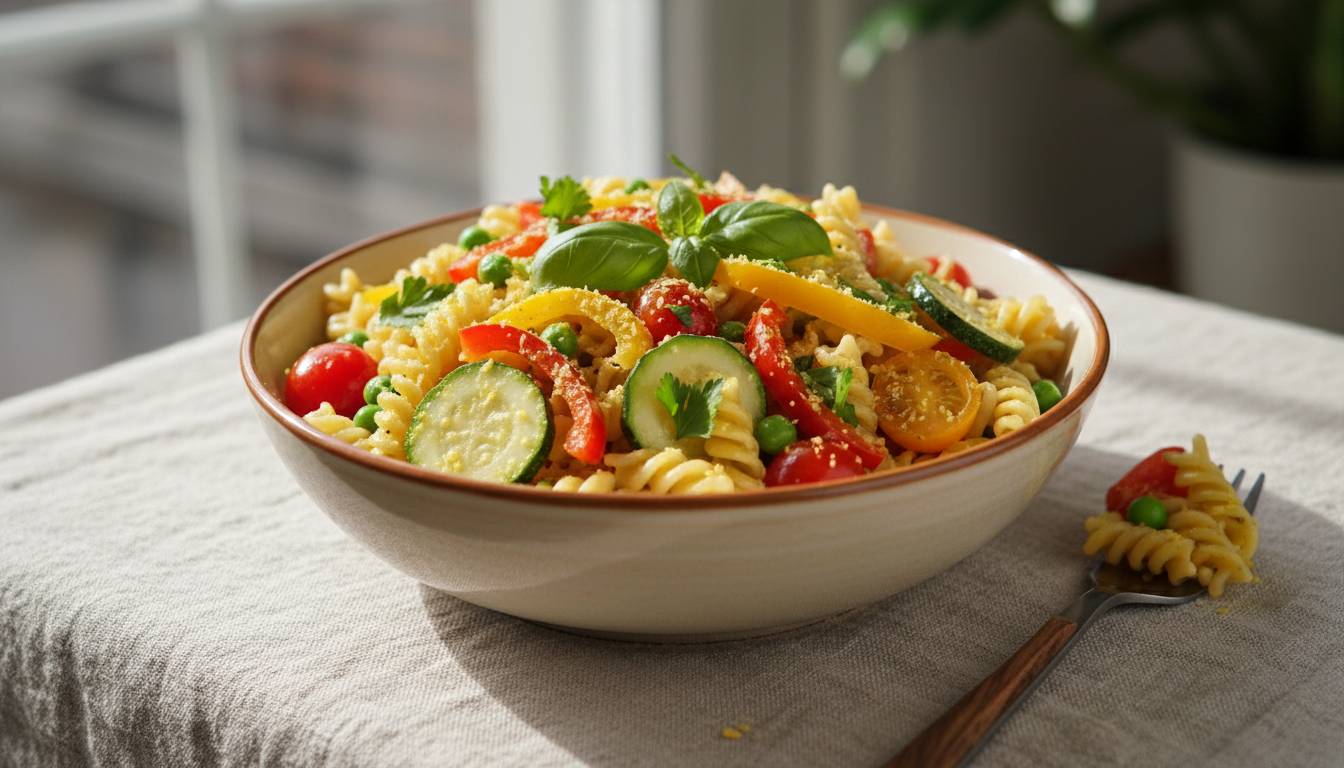 Vegan Pasta Primavera Recipe