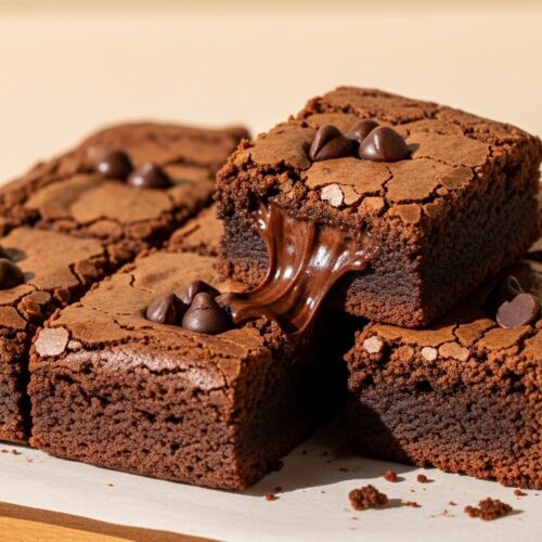 Small Batch Eggless Brownies Recipe