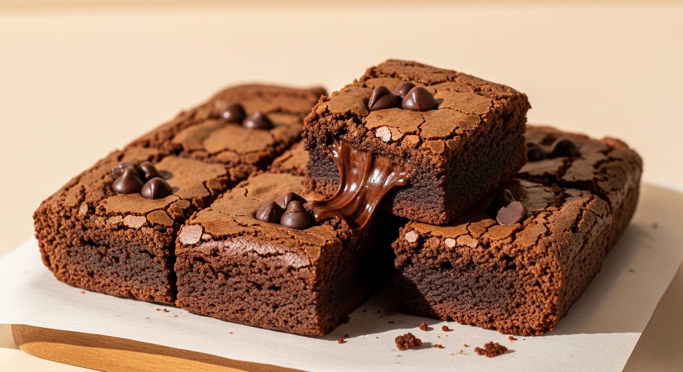 Small Batch Eggless Brownies Recipe