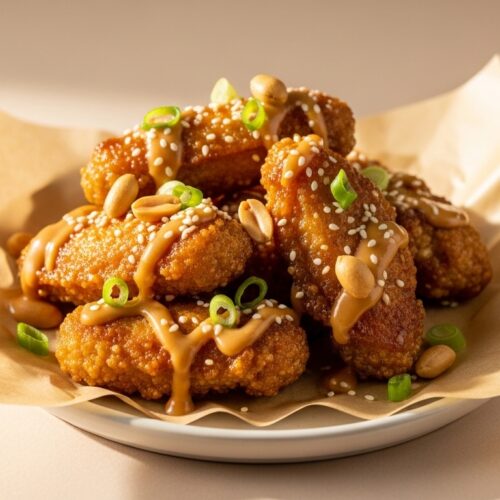 Vegan Peanut Cauliflower Wings Recipe
