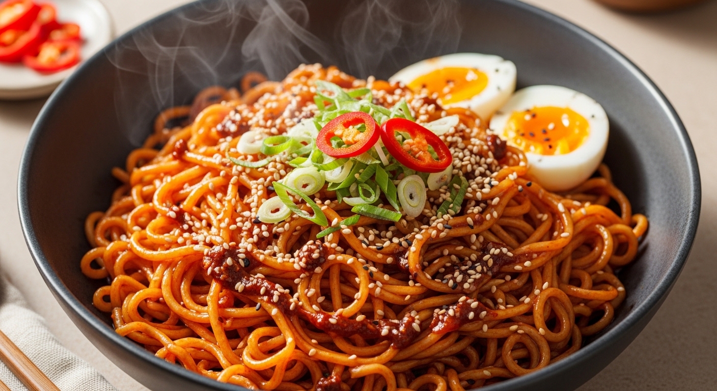 Spicy Ramen Noodles Recipe