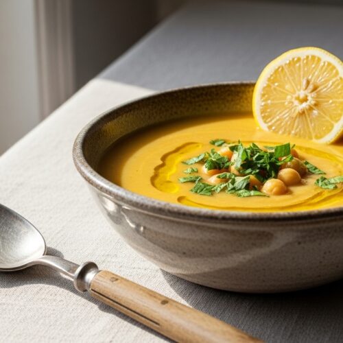 Lemon Chickpea Soup Recipe