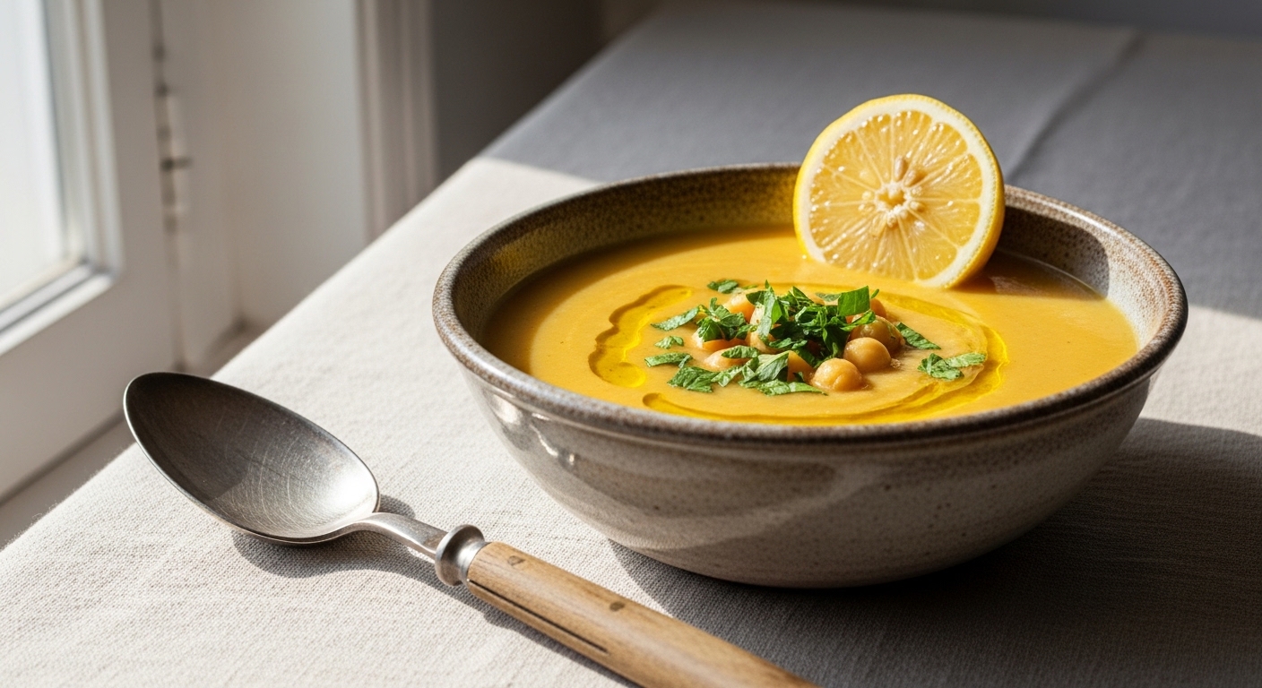 Lemon Chickpea Soup Recipe