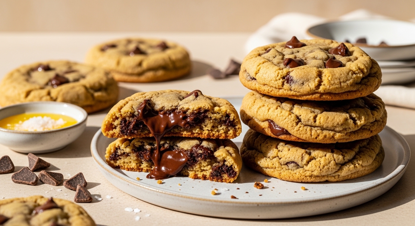 Browned Butter Chocolate Chip Cookies Recipe