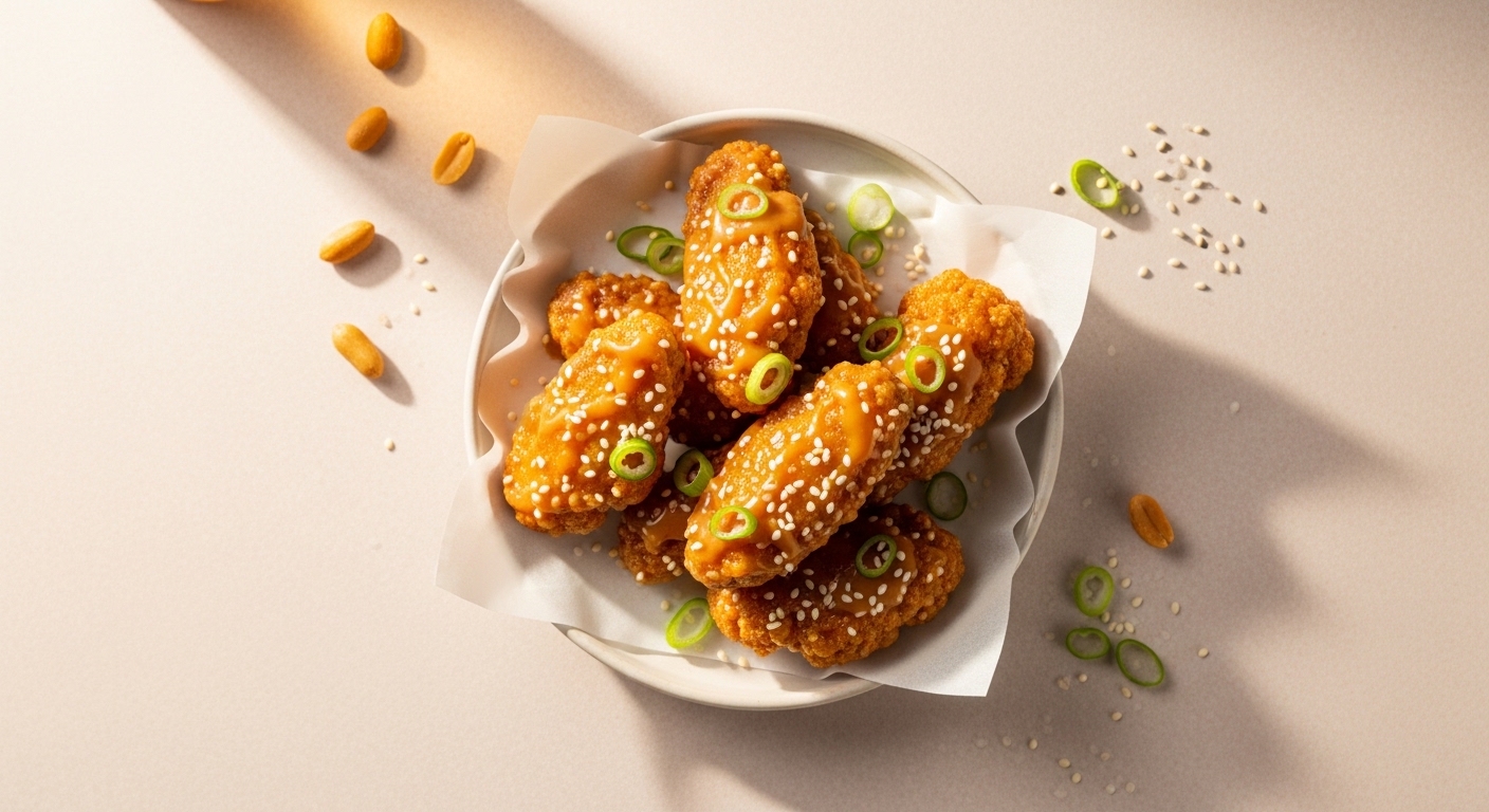 Vegan Peanut Cauliflower Wings Recipe