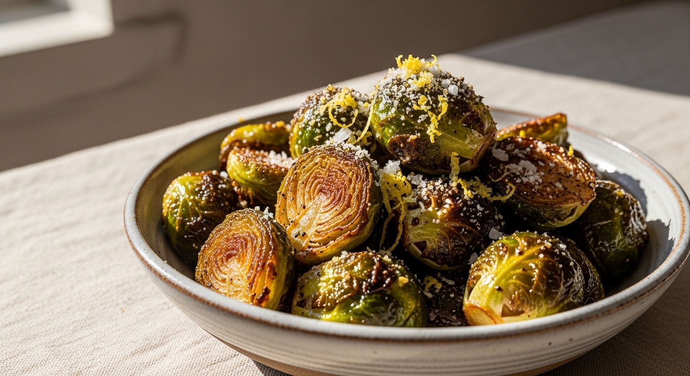 Air Fryer Brussels Sprouts Recipe