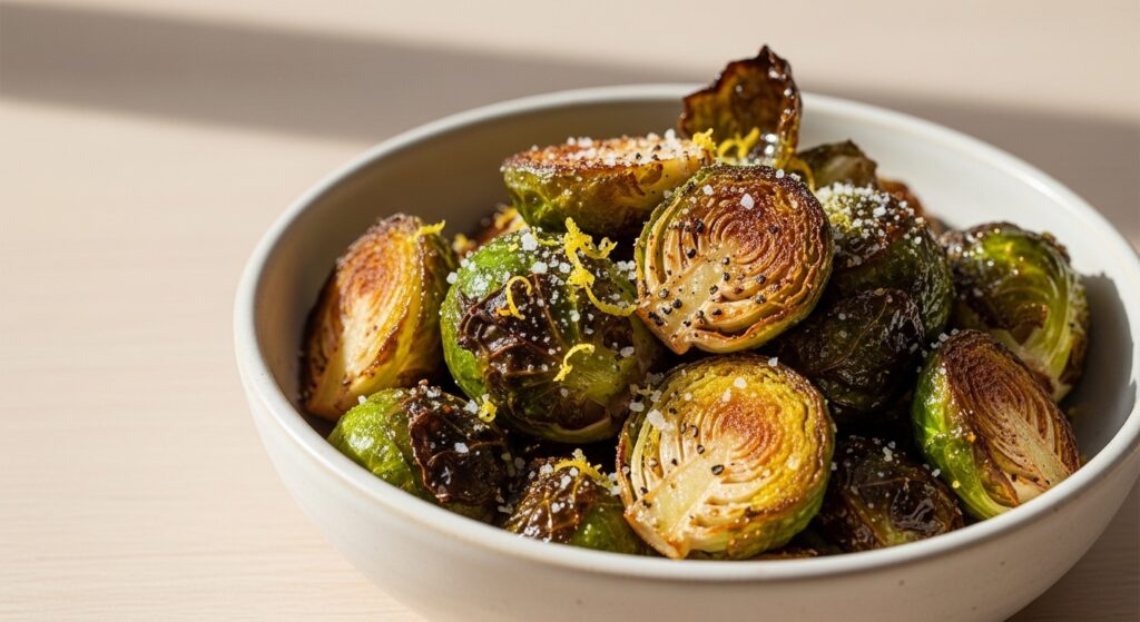 Air Fryer Brussels Sprouts Recipe