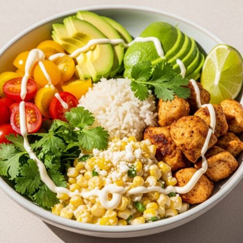 Street Corn Chicken Bowl Recipe