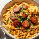 Creamy Cajun Sausage Pasta Recipe