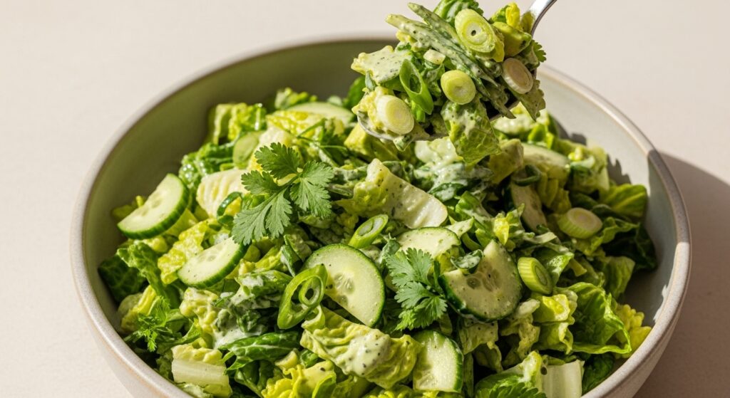 Microchop Green Goddess Salad Recipe
