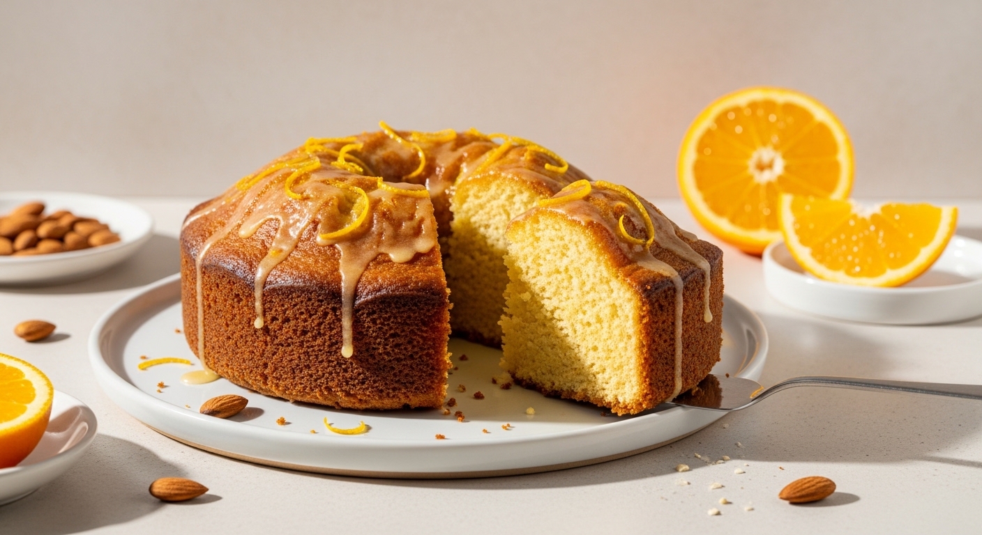 Gluten Free Orange Olive Oil Cake Recipe