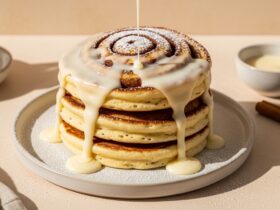 Cinnamon Roll Pancakes Recipe