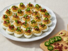 Jalapeno Popper Deviled Eggs Recipe