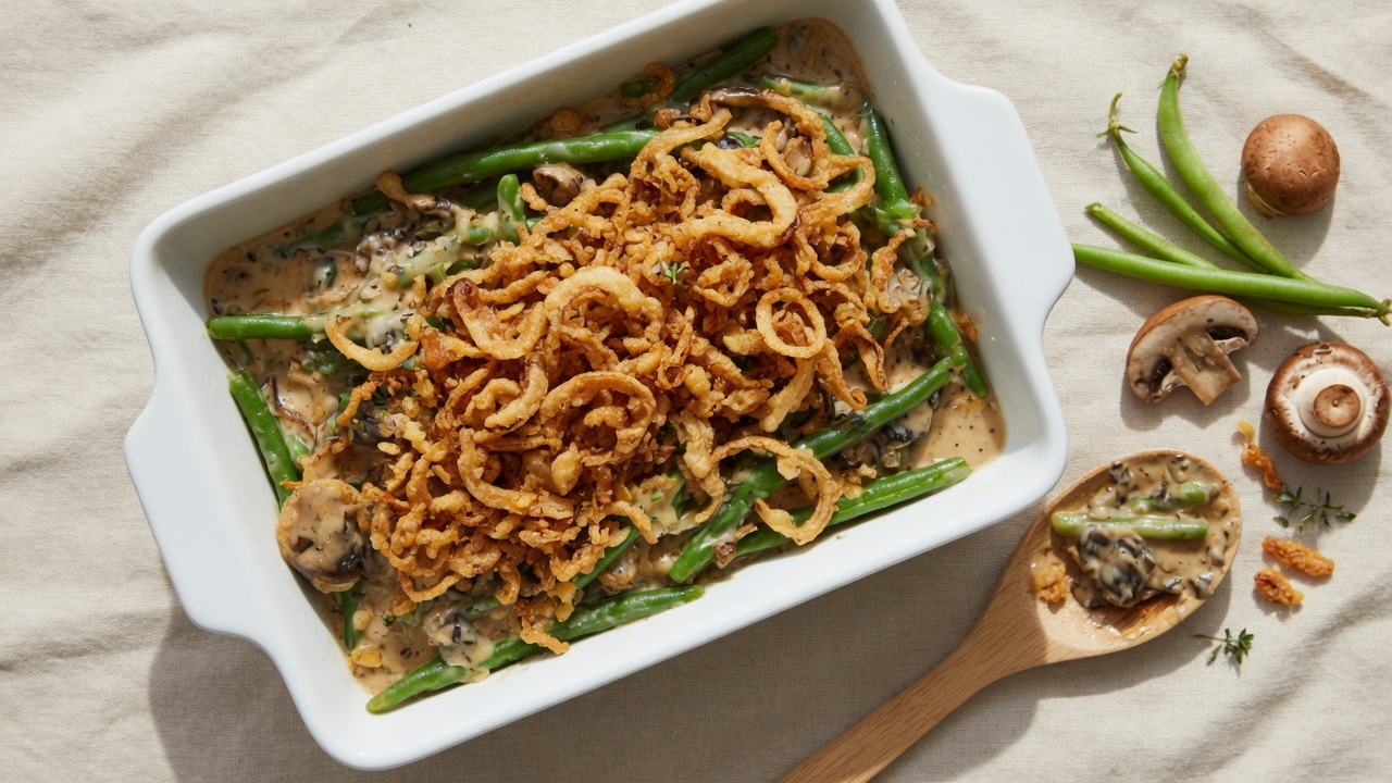 Dairy Free Green Bean Casserole Recipe