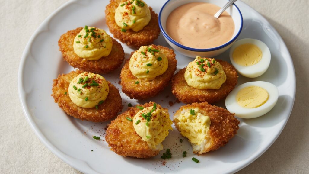 Deep-Fried Deviled Eggs Recipe