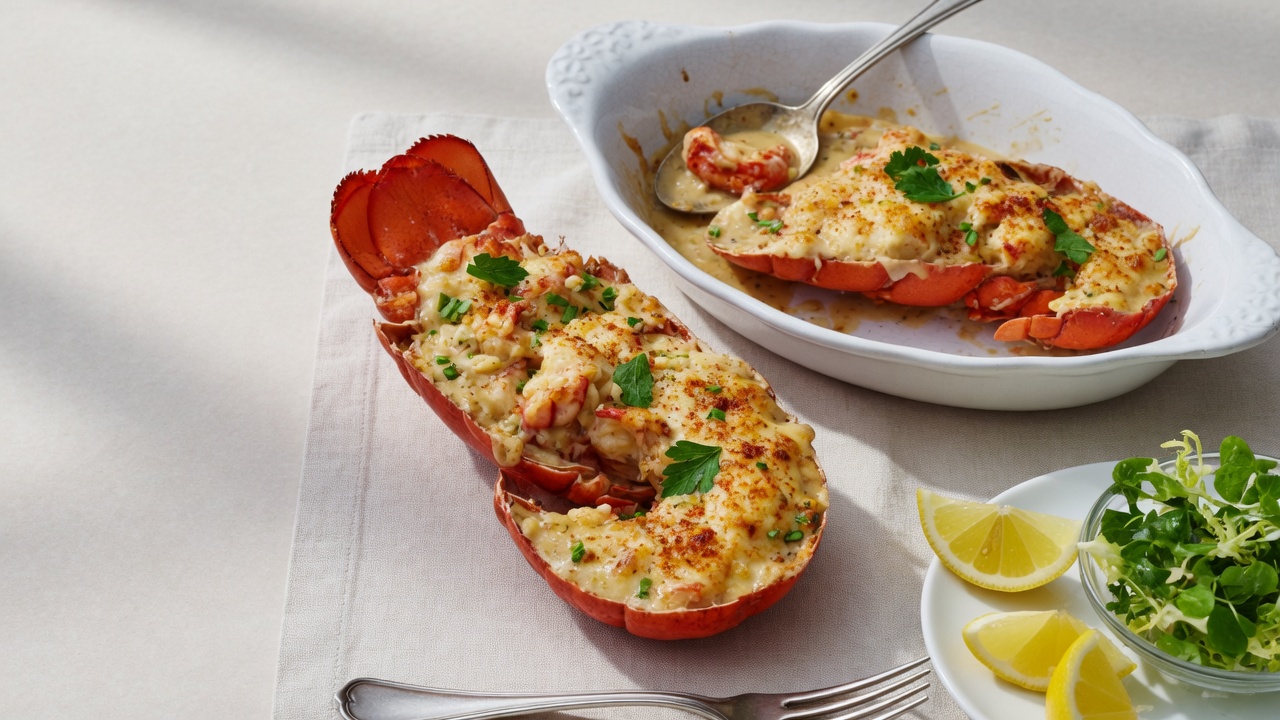 French Lobster Thermidor Recipe