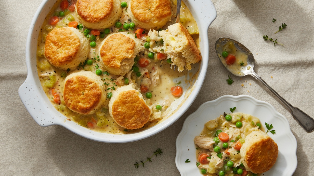 Pioneer Woman Chicken Pot Pie Biscuits Recipe