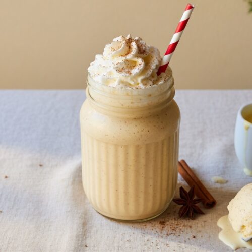 Eggnog Milkshake Recipe