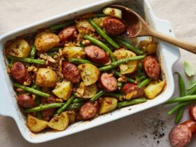 Sausage Green Bean Potato Casserole Recipe