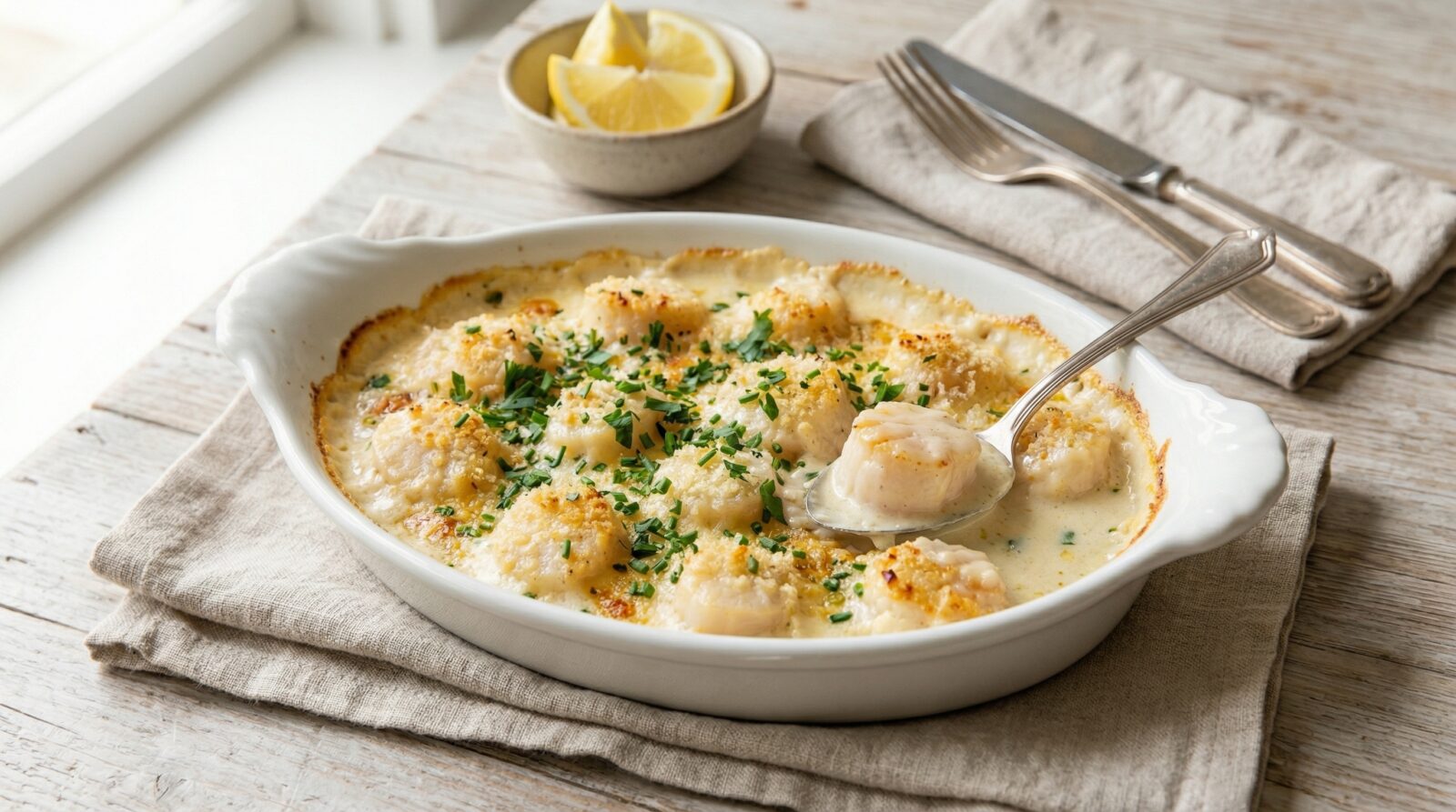 Ina Garten Scallop Gratin Recipe