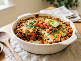 Sweet Potato Black Bean Casserole Recipe