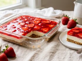 Classic Strawberry Pretzel Salad Recipe