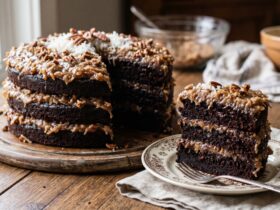 Dark German Chocolate Cake Recipe