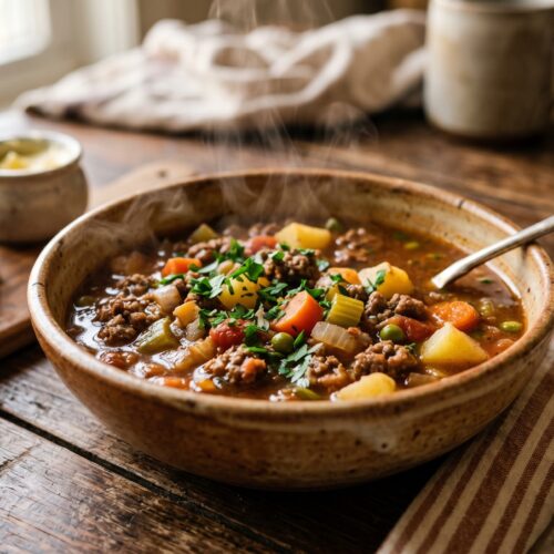 Pioneer Woman Hamburger Soup Recipe
