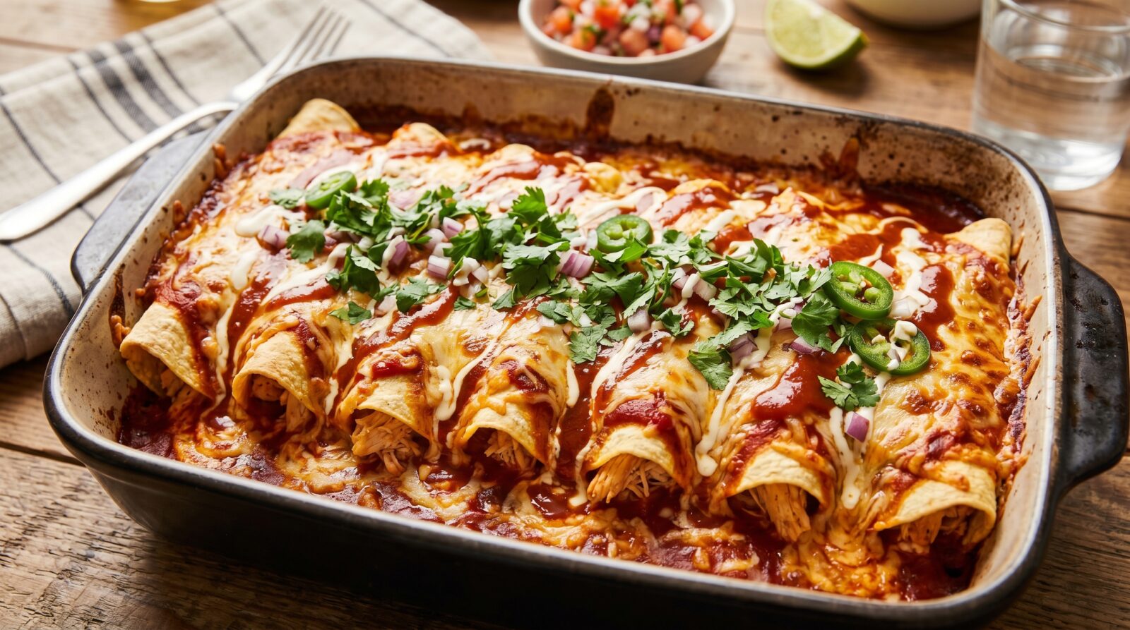 Bobby Flay Chicken Enchiladas Recipe