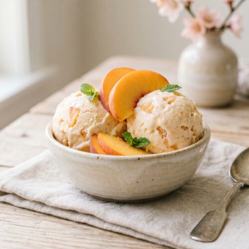 Ina Garten Peach Ice Cream Recipe