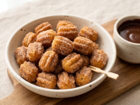Fluffy Air Fryer Churro Bites Recipe