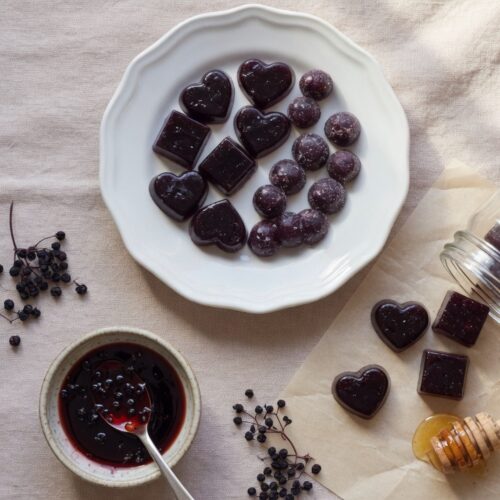 Homemade Elderberry Gummies Recipe