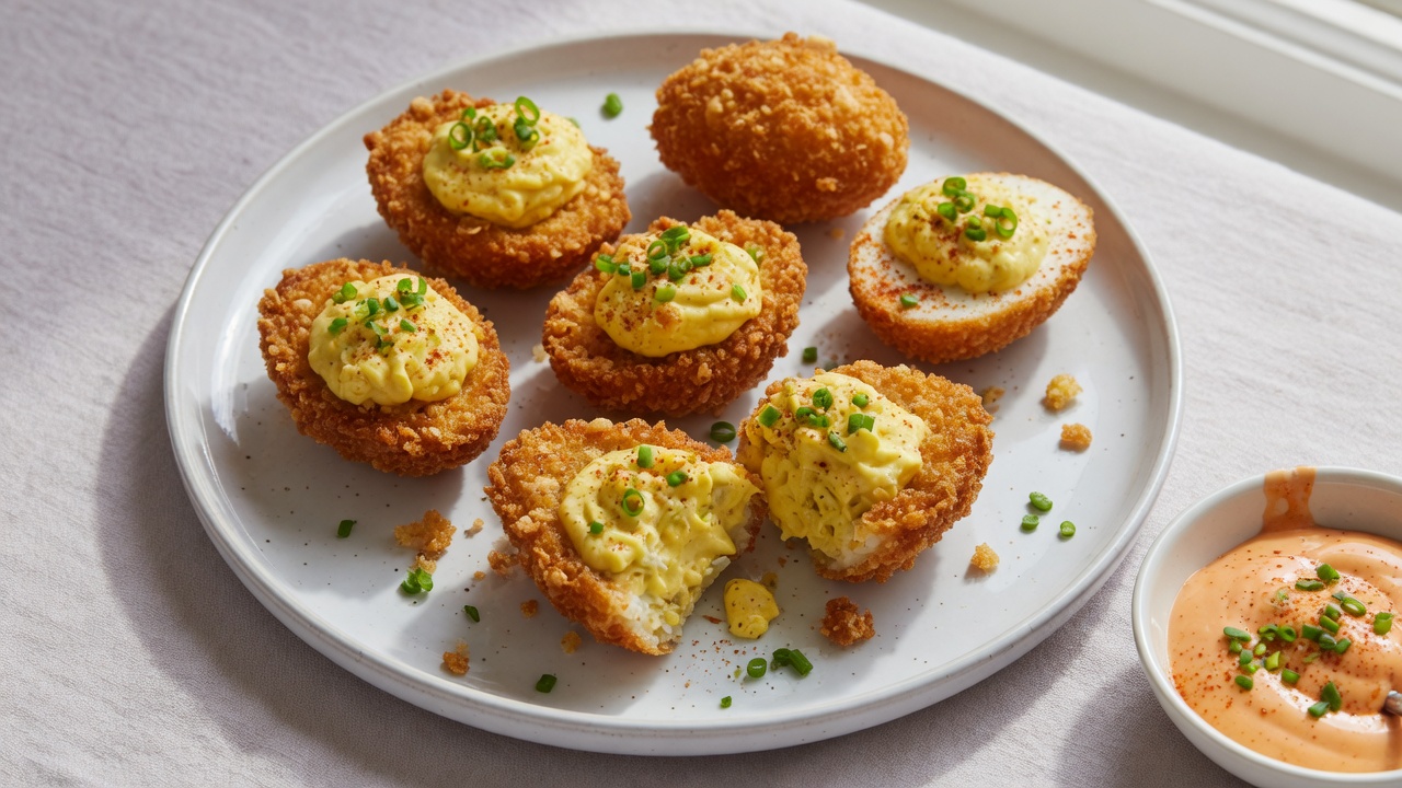 Deep-Fried Deviled Eggs Recipe