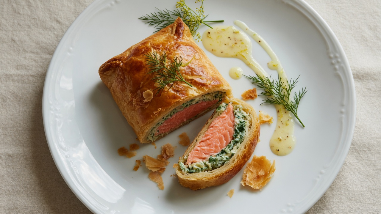 Gordon Ramsay Salmon En Croute Recipe
