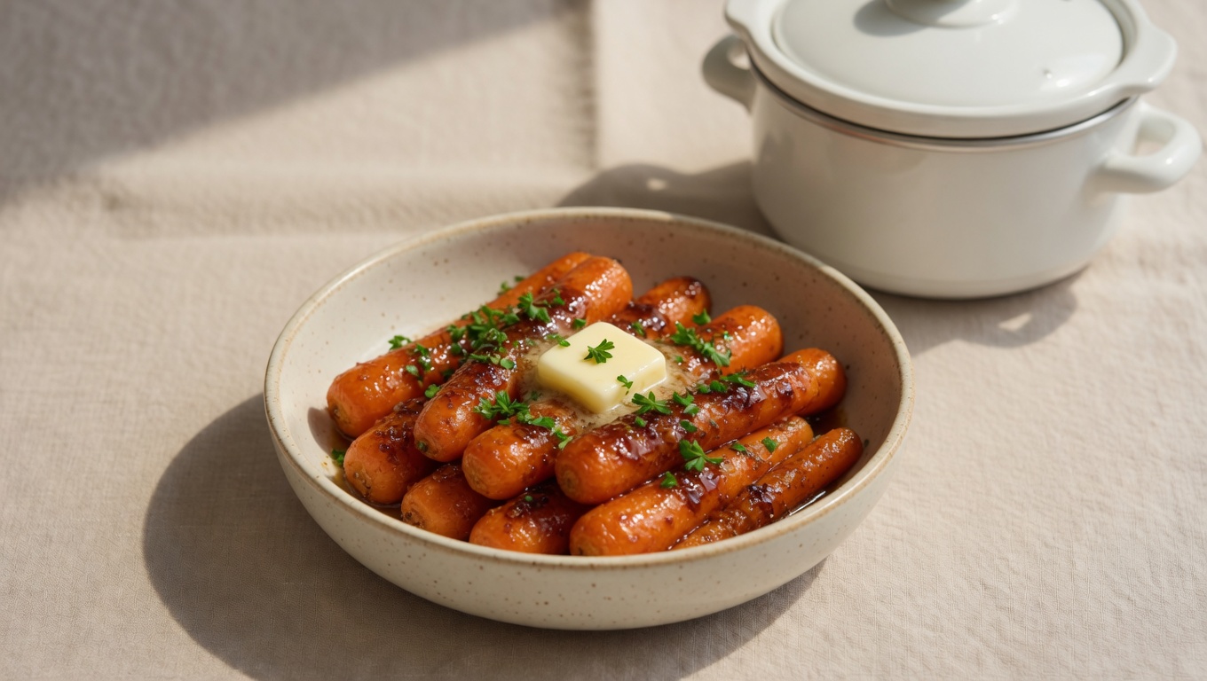 Slow Cooker Glazed Carrots Recipe