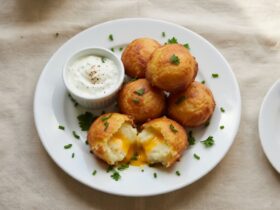 Mashed Potato Cheese Puffs Recipe