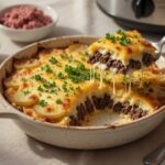 Cheesy Hamburger Potato Casserole Recipe